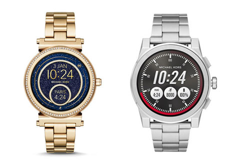 Bộ đôi đồng hồ thông minh của Michael Kors cho nữ và nam