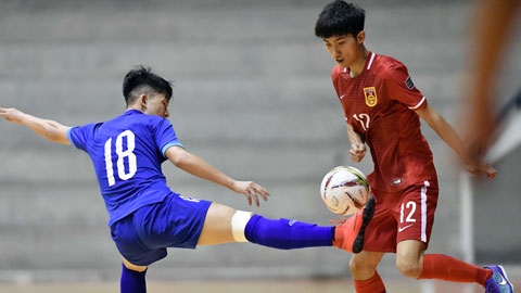 U20 Futsal Việt Nam có chiến thắng đậm trước U20 Trung Quốc.