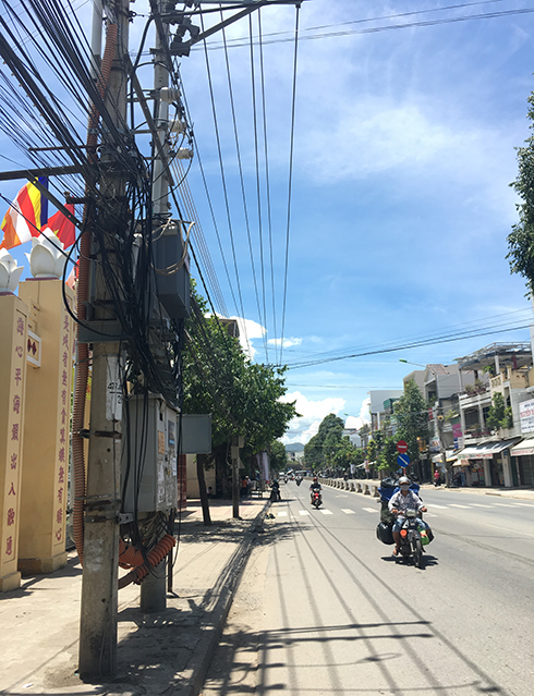 Trạm điện gần Trường THCS Nguyễn Hiền