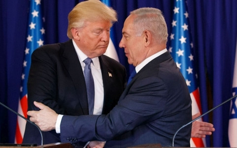Tổng thống Donald Trump (trái) và Thủ tướng Israel Benjamin Netanyahu. Ảnh: Reuters