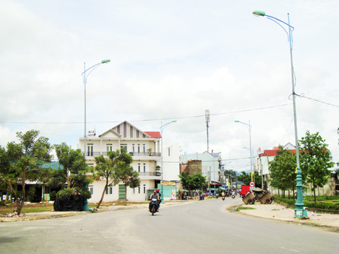 Một góc thị trấn Diên Khánh