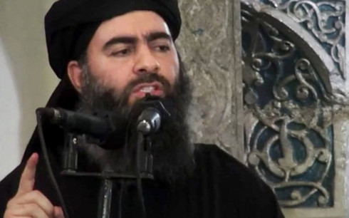 Thủ lĩnh phiến quân Nhà nước Hồi giáo (IS) tự xưng Abu Bakr al-Baghdadi. (Ảnh: AP)