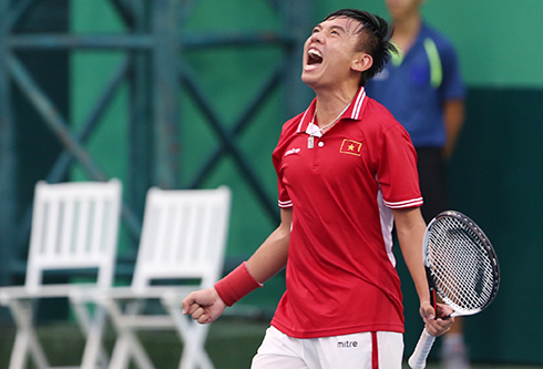 Lý Hoàng Nam lần đầu tiên lọt vào top 500 tay vợt mạnh nhất thế giới. Ảnh: Đức Đồng.