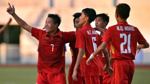 U15 Việt Nam đánh bại U15 Malaysia với tỉ số 1-0 (Ảnh: VFF).