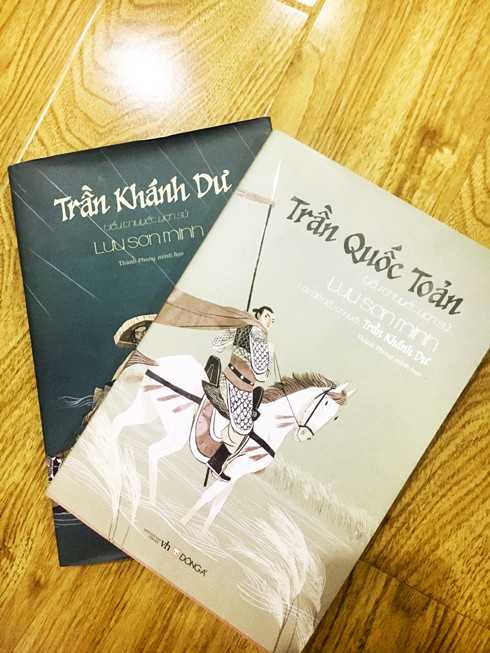 Hai cuốn tiểu thuyết lịch sử Trần Khánh Dư, Trần Quốc Toản được bạn đọc đánh giá cao.