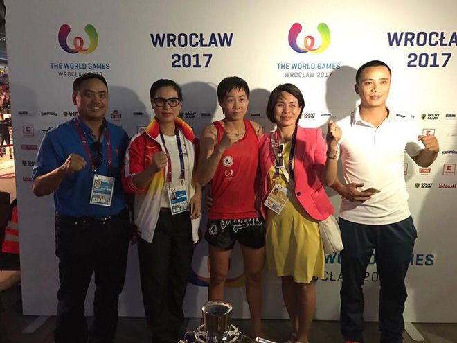 Tại World Games 2017, đoàn Việt Nam chỉ cử 6 VĐV, tranh tài ở 4 môn.