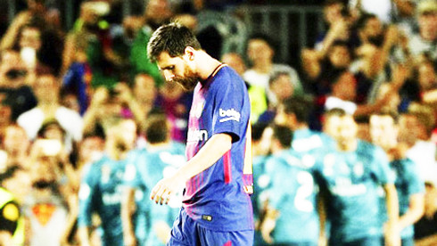 Lionel Messi đã không thể gánh vác một Barcelona đã giàu nua và rệu rã