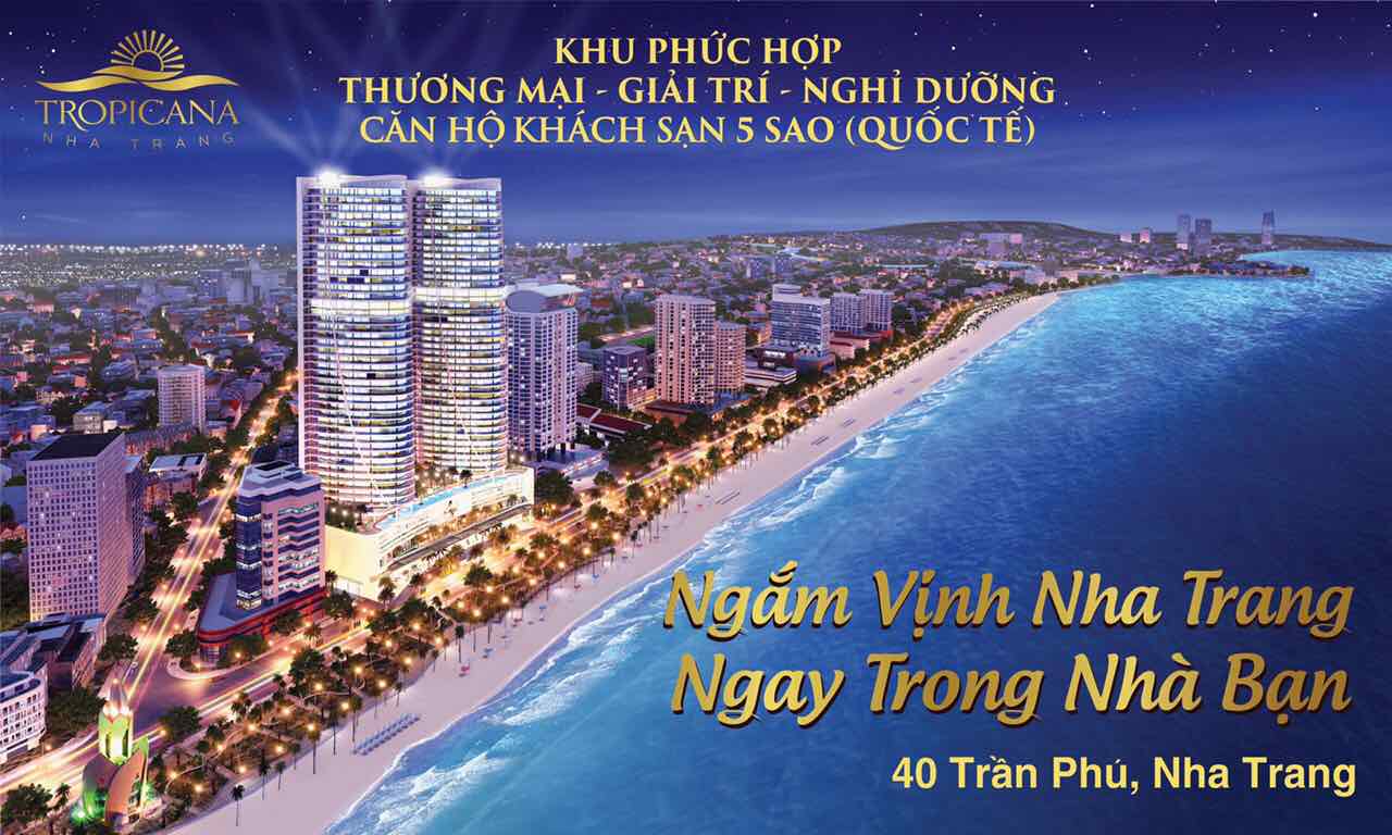Dự án Tropicana Nha Trang chính thức làm Lễ giới thiệu vào ngày 20/8/2017