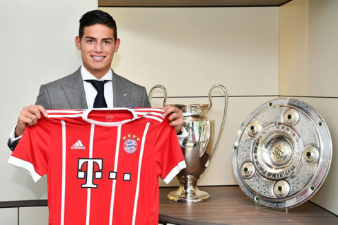 James Rodriguez, bản hợp đồng mượn đầy khôn ngoan từ Real Madrid của Bayern Munich.