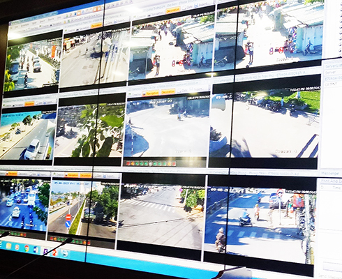 Hệ thống camera giám sát về an ninh trật tự trên địa bàn thành phố