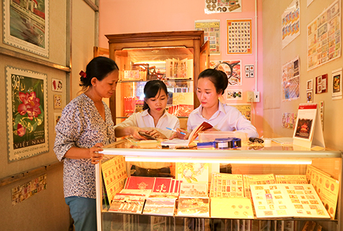 Stamp booths at Nha Trang Square