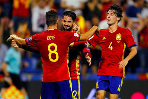 Đội tuyển Tây Ban Nha đang có một thế hệ trẻ đầy tài năng.