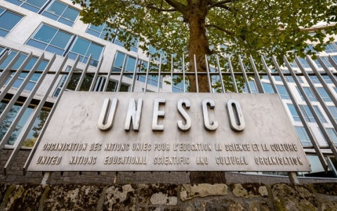 Trụ sở UNESCO tại Paris, Pháp. Ảnh: AP
