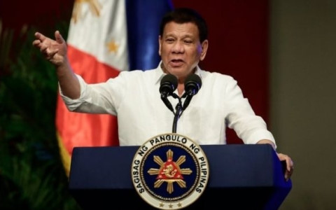Tổng thống Philippines Rodrigo Duterte. Ảnh: EPA