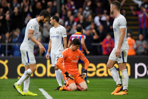 Chelsea đã có trận đấu khá tệ trước Crystal Palace khi vắng mặt hàng loạt trụ cột.