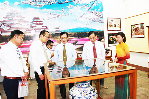 Small space of current exhibition room of Khanh Hoa Provincial Museum.