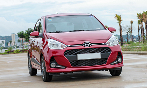 Hyundai Grand i10 bản lắp ráp tại Việt Nam. Ảnh: Lương Dũng.