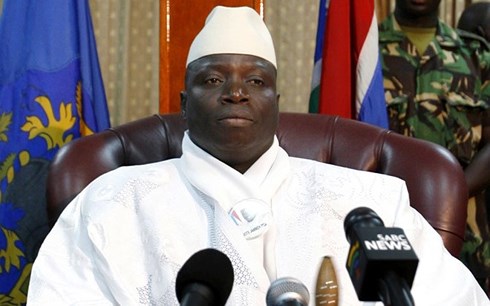 Cựu Tổng thống Gambia Yahya Jammeh nằm trong danh sách trừng phạt của Mỹ. (Ảnh minh họa: Người đưa tin)
