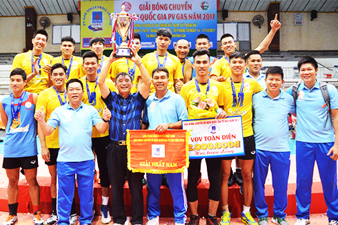 Sanest Khanh Hoa wins national championship 2017