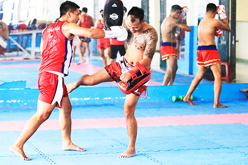 Khanh Hoa’s muay Thai athletes 