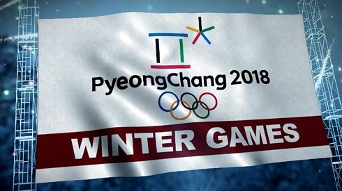 Hàn Quốc và Triều Tiên sẽ cùng diễu hành tại Thế vận hội mùa Đông PYeongChang dưới lá cờ thống nhất. Ảnh: NBC