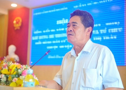 Ông Lê Thanh Quang phát biểu tại hội nghị