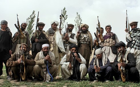 Lực lượng Taliban. Ảnh: Wall Street Journal.