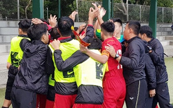U16 Việt Nam có những kết quả không ấn tượng, nhưng vừa đủ để vào bán kết tại giải U16 Nhật Bản - ASEAN. (Ảnh: VFF)
