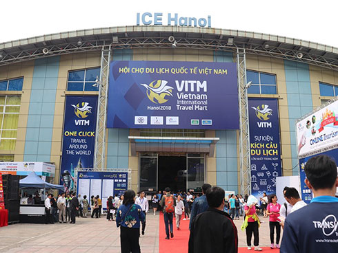 Hội chợ Du lịch quốc tế Việt Nam lần thứ 6 tại Hà Nội. (Ảnh minh họa)