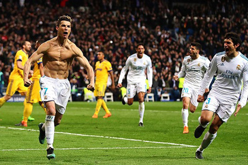 Real Madrid đã phải nhờ tới quả phạt 11m gây tranh cãi mới có thể vượt qua được Juventus lọt vào bán kết Champions League 2017-2018.