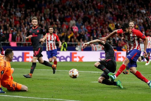 Atletico Madrid lọt vào trận chung kết Europa League 2017-2018 là hoàn toàn xứng đáng.