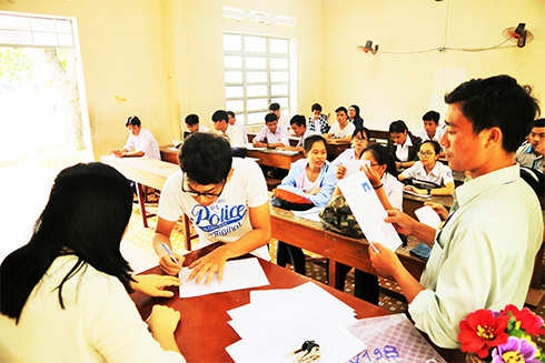 Tích cực chuẩn bị cho kỳ thi trung học phổ thông quốc gia