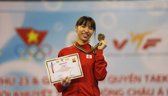Thắng Thái Lan, Kim Tuyền giành HCV đối kháng châu Á cho taekwondo Việt Nam - Ảnh 3.