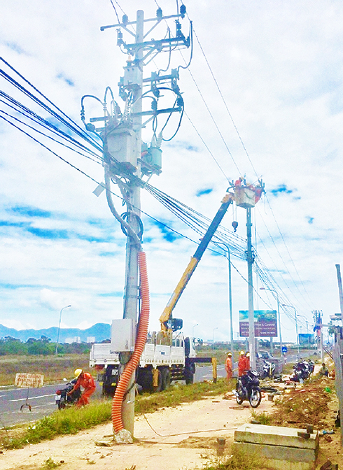 Cải tạo lưới điện Khu du lịch Bãi Dài