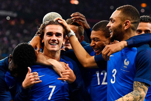 Đội tuyển Pháp được xem là ứng cử viên hàng đầu cho vị trí số 1 bảng C, cũng như vô địch World Cup 2018.
