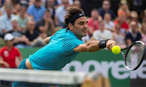 Federer có cơ hội giành danh hiệu thứ 98 trong sự nghiệp. Ảnh: AP.