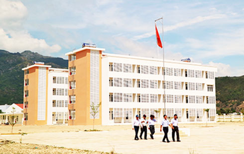 Trường THPT chuyên Lê Quý Đôn tại địa điểm mới.