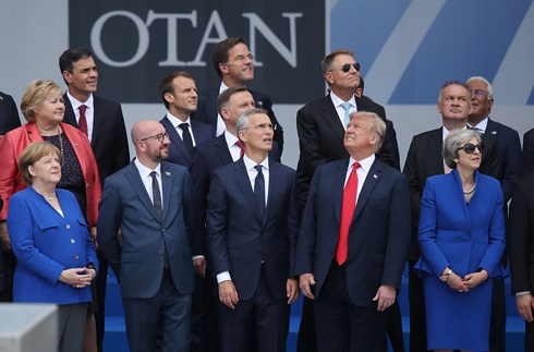 Hội nghị thượng đỉnh NATO kết thúc ngày 13/7 sau hai ngày họp tại Brussels, Bỉ. Ảnh: Getty