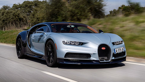 PF0 liệu có soán ngôi của những chiếc Bugatti Chiron (ảnh), vốn lâu nay được xem là ông hoàng tốc độ của xe sử dụng động cơ đốt trong?