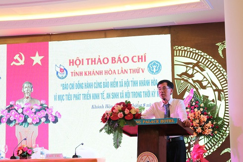 Ông Đào Việt Ánh phát biểu tại hội thảo.