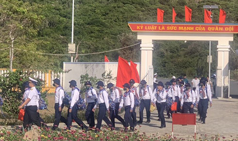 Lữ đoàn 957, Vùng 4 Hải quân tiếp nhận 700 chiến sĩ mới thực hiện nghĩa vụ quân sự năm 2023