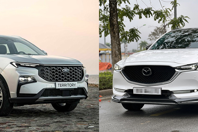 Người dùng Việt ưa chuộng Mazda CX-5, Ford Territory