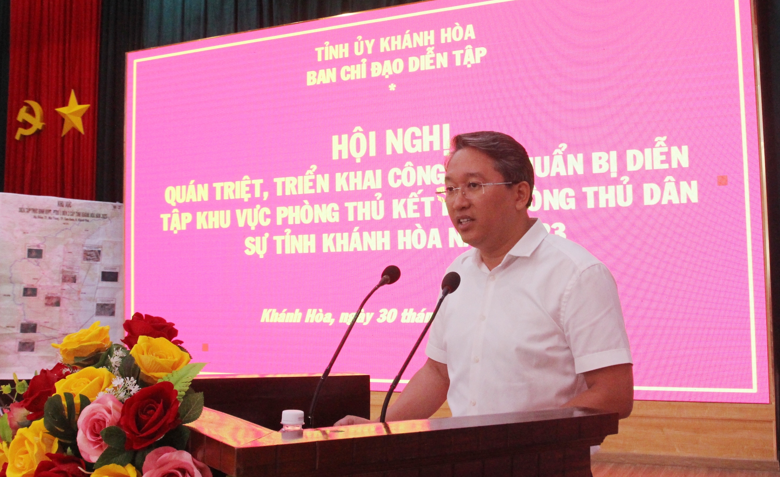 Quán triệt, triển khai công tác chuẩn bị diễn tập khu vực phòng thủ kết hợp phòng thủ dân sự tỉnh Khánh Hòa năm 2023