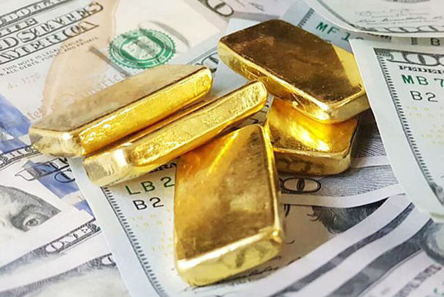 Giá vàng tại thị trường châu Á giảm chiều 1-5 do đồng USD mạnh