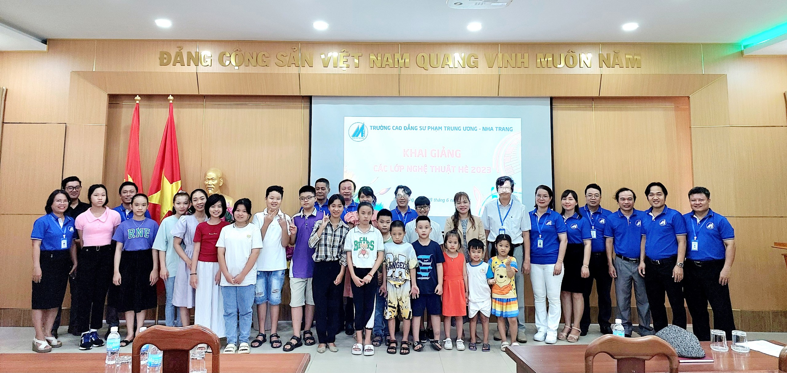 Trường Cao đẳng Sư phạm Trung ương - Nha Trang: Khai giảng các lớp nghệ thuật hè