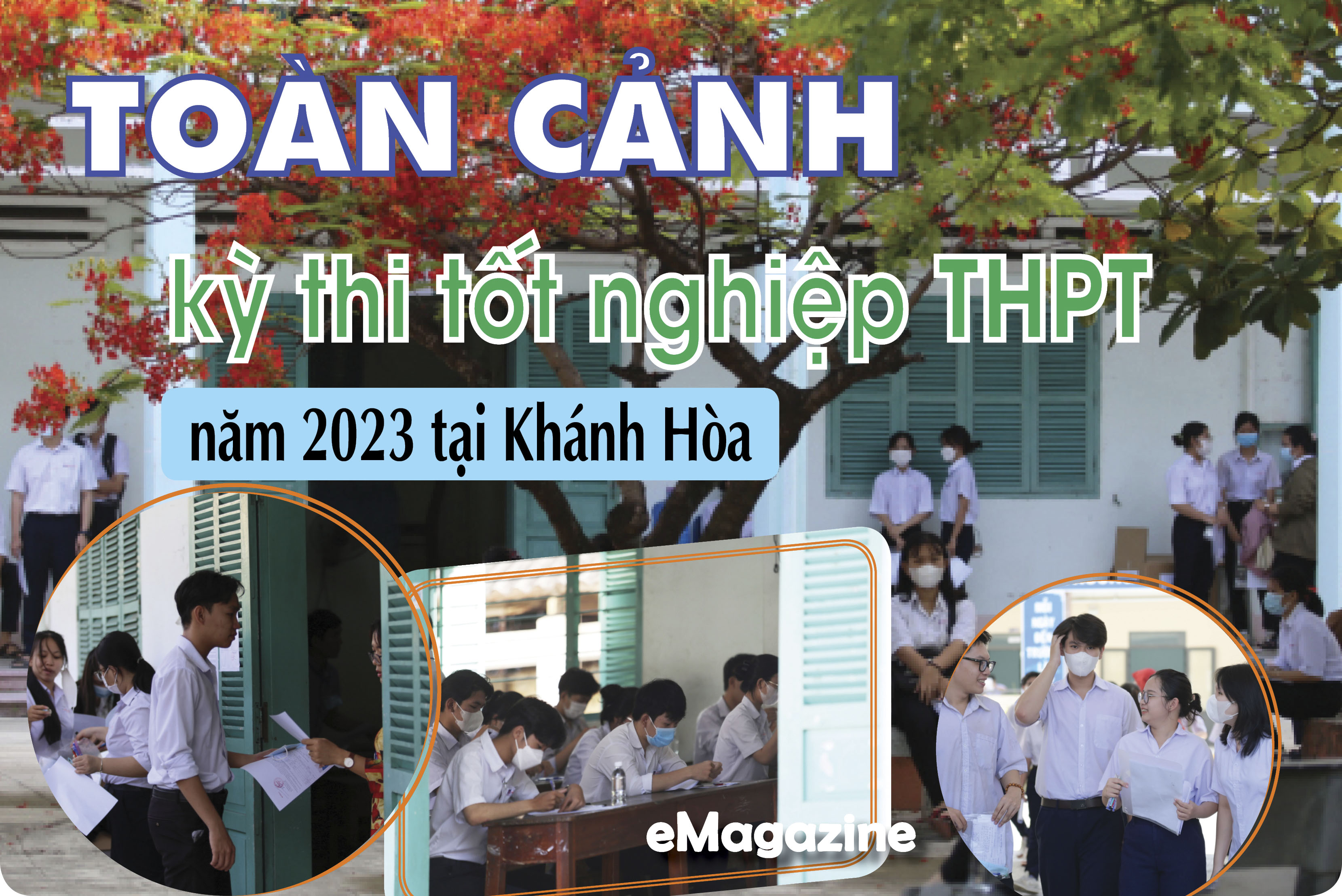 Toàn cảnh kỳ thi tốt nghiệp THPT năm 2023 tại Khánh Hòa