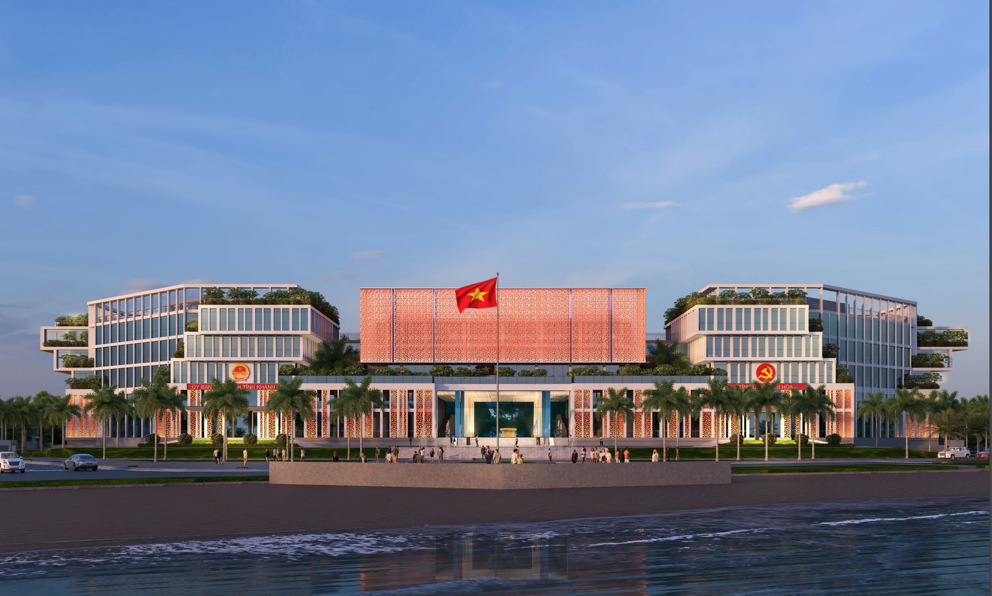 Đã chọn được phương án Xây dựng Trụ sở làm việc cơ quan tỉnh Khánh Hòa