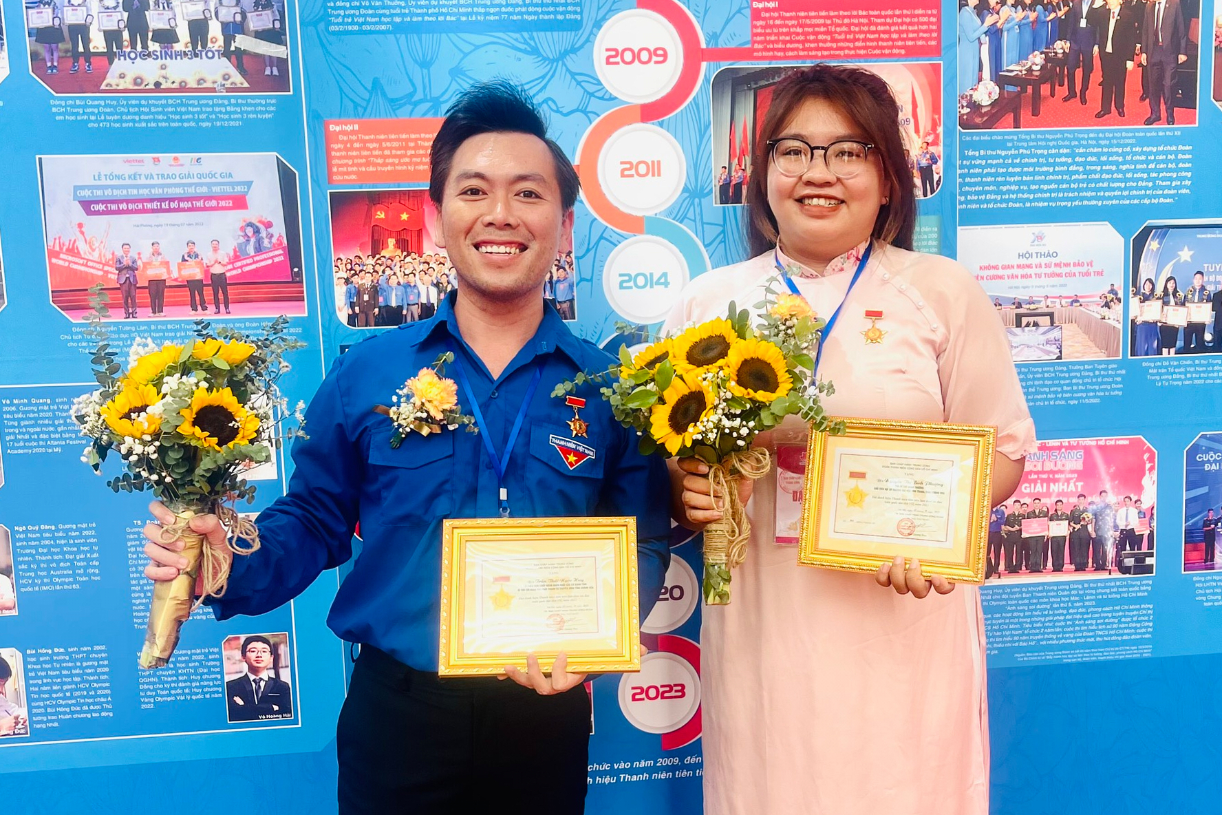 Khánh Hòa có 2 thanh niên được tuyên dương Thanh niên tiên tiến làm theo lời Bác