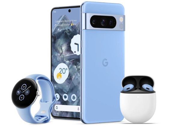 Google ra mắt điện thoại Pixel 8 và đồng hồ thông minh