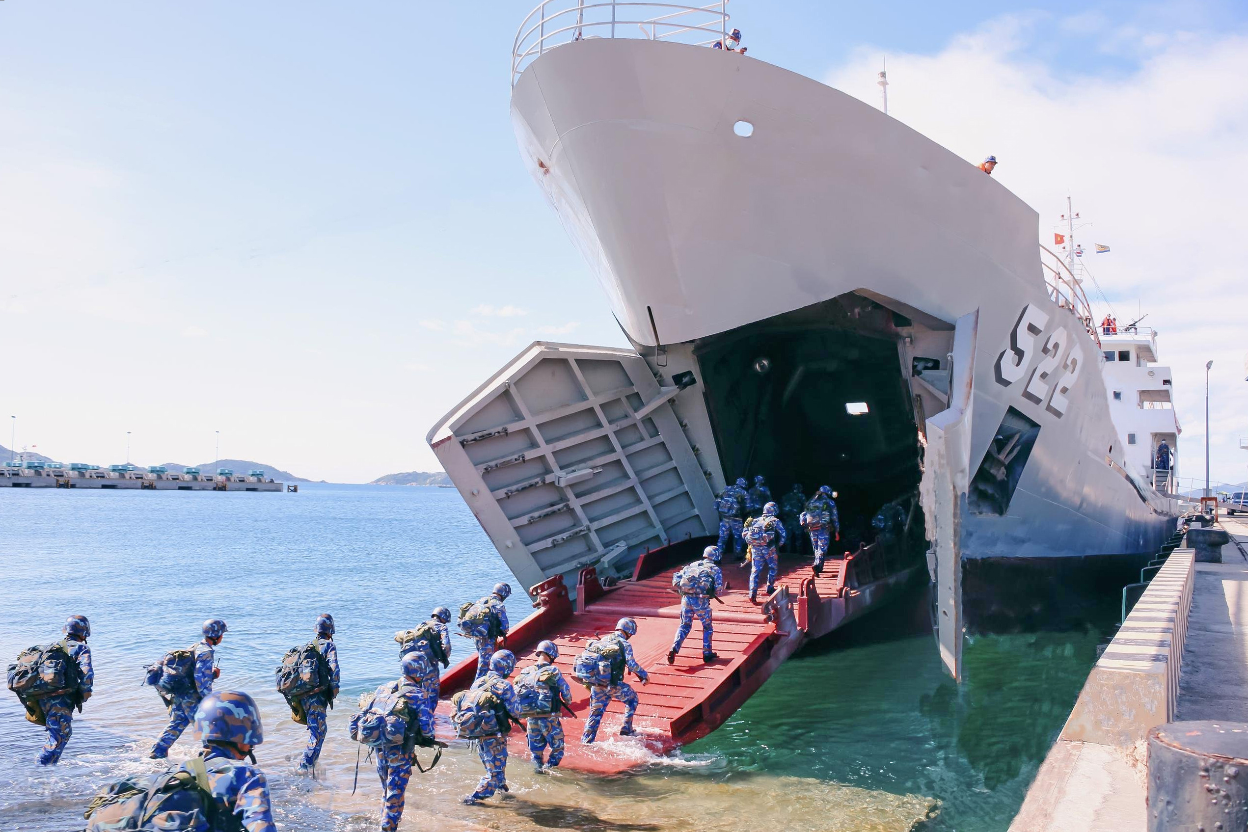 Lữ đoàn 955: Xây dựng đơn vị chính quy